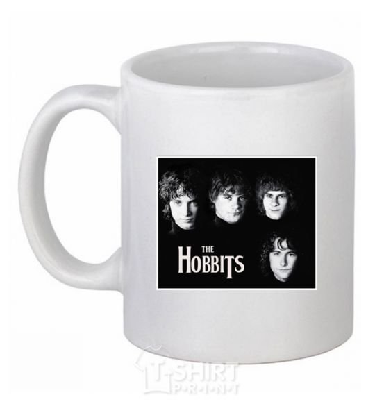 Ceramic mug The Hobbits White фото