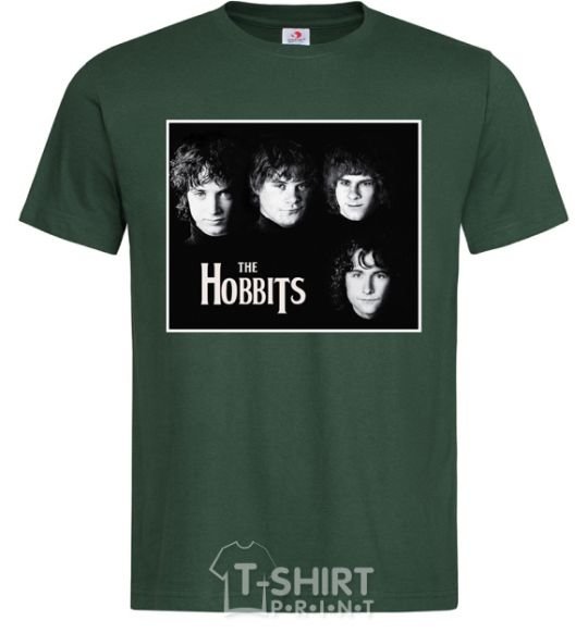 Мужская футболка The Hobbits Темно-зеленый фото