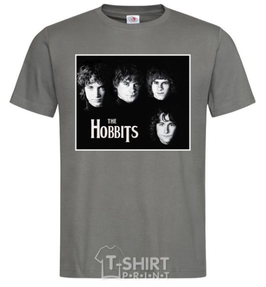 Men's T-Shirt The Hobbits dark-grey фото