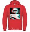 Men`s hoodie Supreme Monro bright-red фото