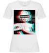 Women's T-shirt Supreme Monro White фото