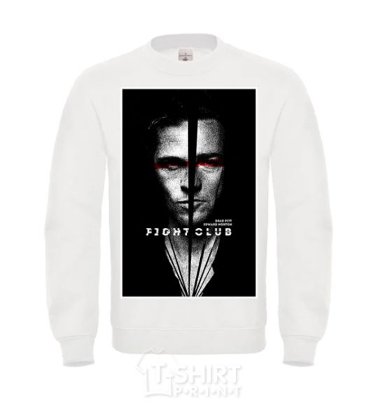 Sweatshirt Fight Club black white White фото