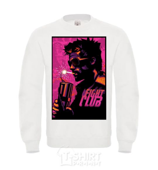 Sweatshirt Fight Club bomb White фото