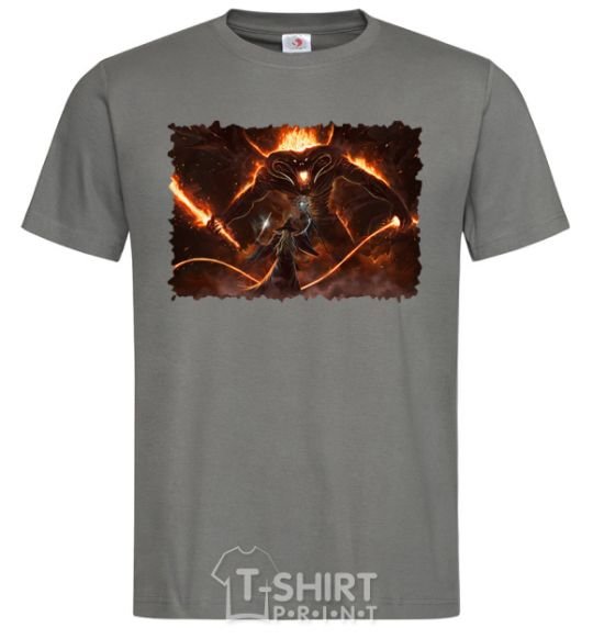 Men's T-Shirt You won't pass dark-grey фото