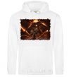 Men`s hoodie You won't pass White фото