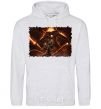 Men`s hoodie You won't pass sport-grey фото