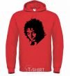 Men`s hoodie Frodo bright-red фото