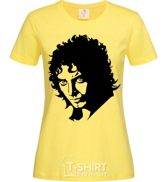 Женская футболка Фродо Лимонный фото