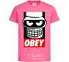 Kids T-shirt Obey Bender heliconia фото