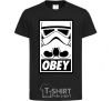 Детская футболка Obey штурмовик Черный фото