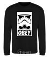 Sweatshirt Obey stormtrooper black фото