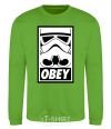 Sweatshirt Obey stormtrooper orchid-green фото