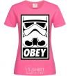 Women's T-shirt Obey stormtrooper heliconia фото