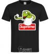 Men's T-Shirt Supreme frog black фото