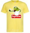 Men's T-Shirt Supreme frog cornsilk фото