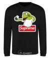 Sweatshirt Supreme frog black фото