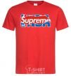 Men's T-Shirt Supreme NBA red фото