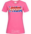 Women's T-shirt Supreme NBA heliconia фото