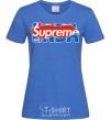 Women's T-shirt Supreme NBA royal-blue фото