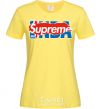 Women's T-shirt Supreme NBA cornsilk фото