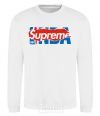 Sweatshirt Supreme NBA White фото