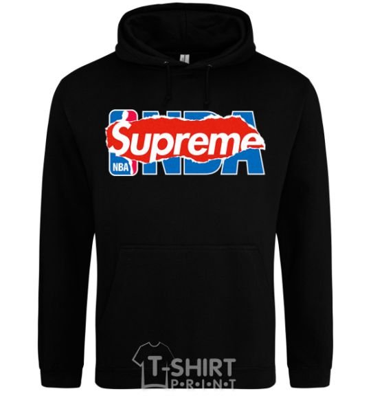 Men`s hoodie Supreme NBA black фото