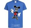Kids T-shirt Scary Mickey royal-blue фото