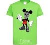 Kids T-shirt Scary Mickey orchid-green фото