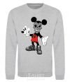 Sweatshirt Scary Mickey sport-grey фото