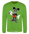 Sweatshirt Scary Mickey orchid-green фото