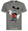 Men's T-Shirt Scary Mickey dark-grey фото