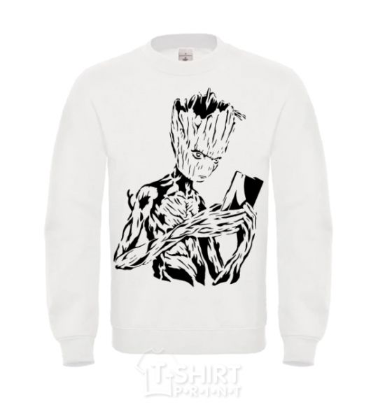 Sweatshirt Groot and the book White фото