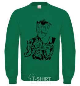 Sweatshirt Groot and the book orchid-green фото