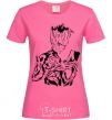 Women's T-shirt Groot and the book heliconia фото