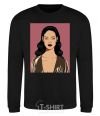 Свитшот Rihanna art Черный фото