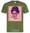 Men's T-Shirt Rihanna pink millennial-khaki фото