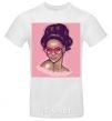 Men's T-Shirt Rihanna pink White фото