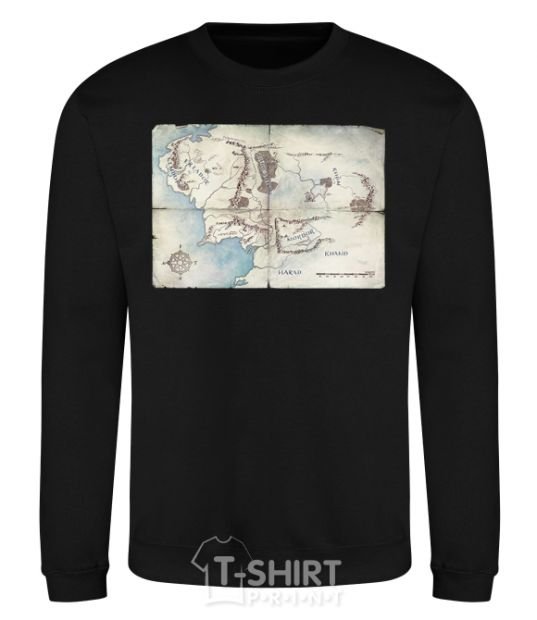 Sweatshirt Middle Earth black фото