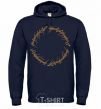 Men`s hoodie The Lord of the rings Mordor navy-blue фото