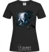 Women's T-shirt Golum art black фото