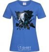 Women's T-shirt Golum art royal-blue фото