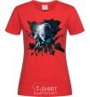 Women's T-shirt Golum art red фото