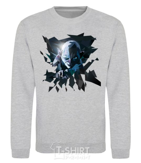 Sweatshirt Golum art sport-grey фото