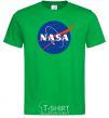 Men's T-Shirt NASA logo kelly-green фото