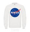 Sweatshirt NASA logo White фото