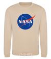 Sweatshirt NASA logo sand фото