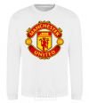 Sweatshirt Manchester United logo White фото