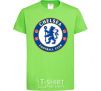 Детская футболка Chelsea FC logo Лаймовый фото
