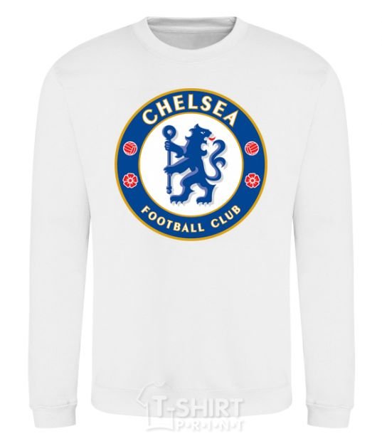 Sweatshirt Chelsea FC logo White фото