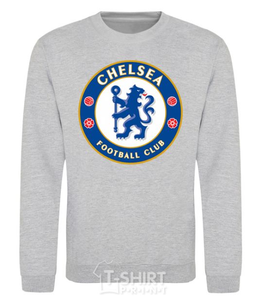 Sweatshirt Chelsea FC logo sport-grey фото